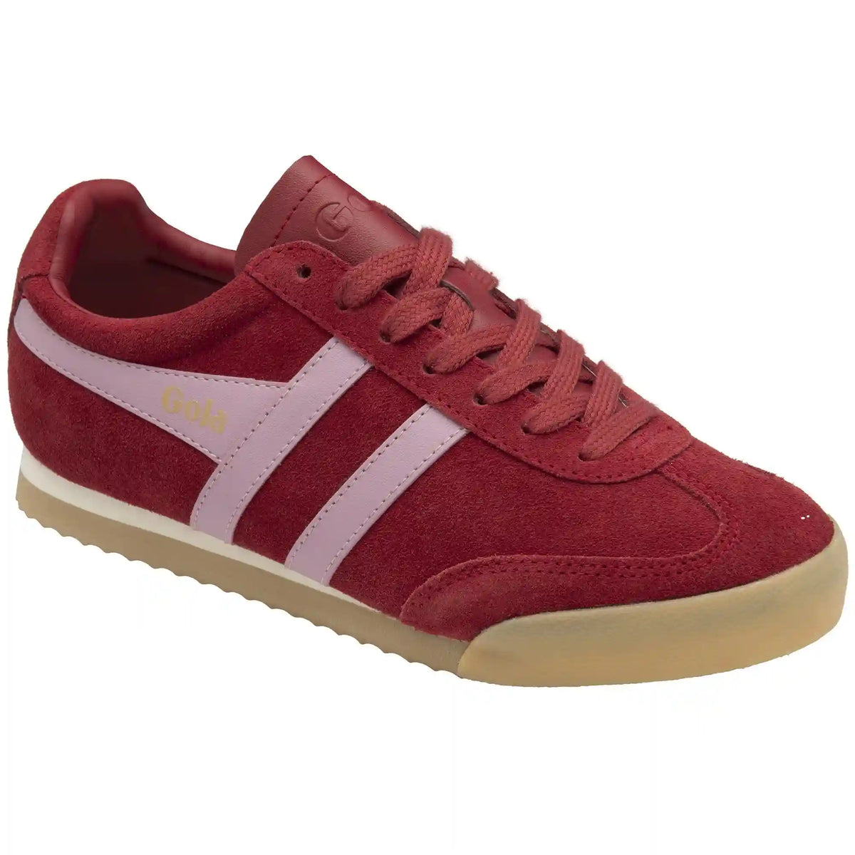 Gola Classics Women's Apollo Sneakers - Deep Red/Candy/Gum