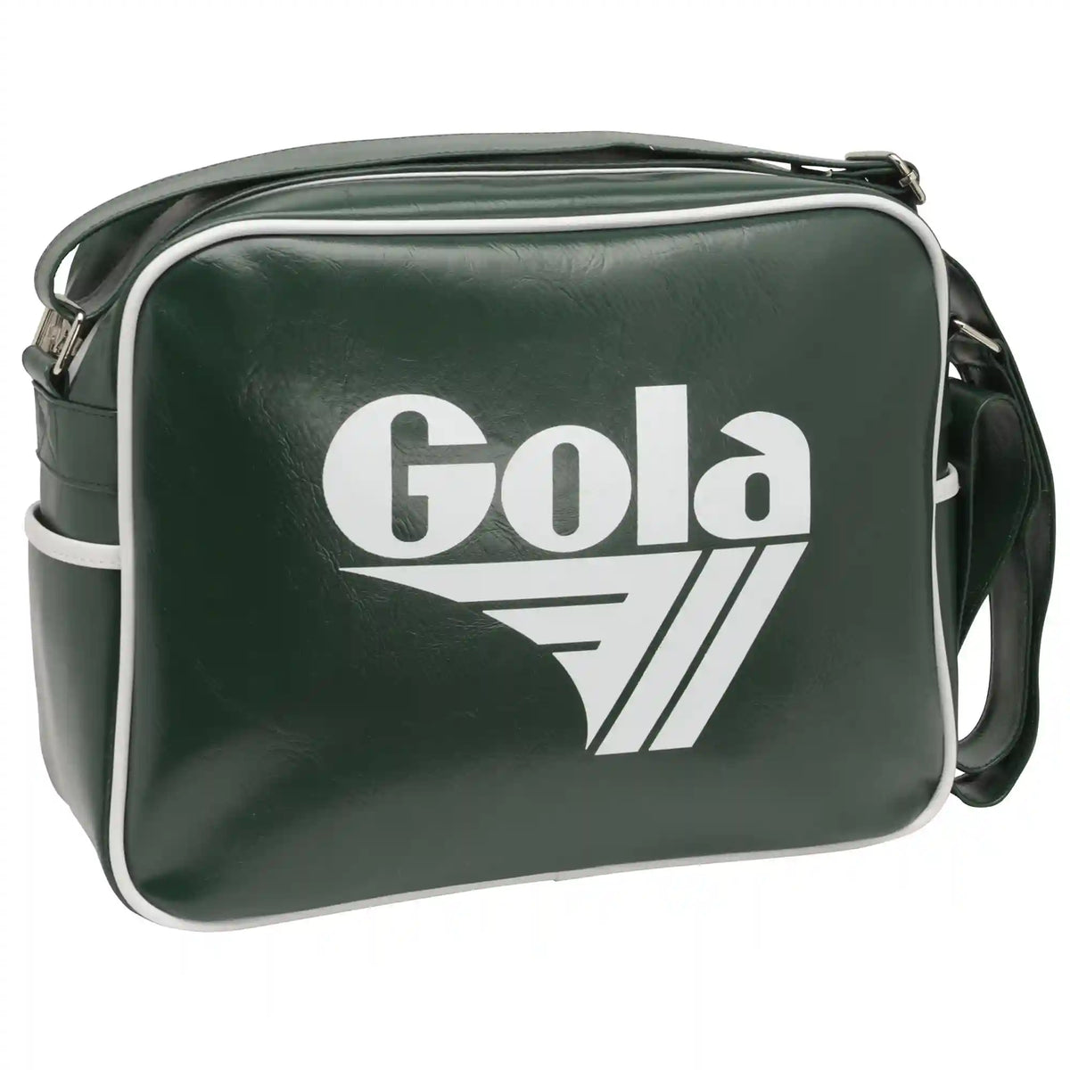 Gola Classics Redford Messenger Bag - Bottle Green/White