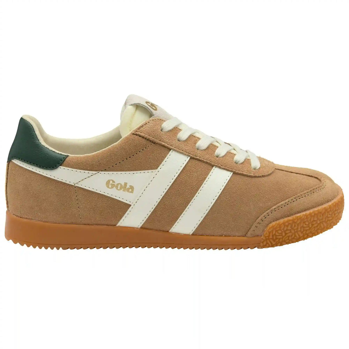Gola Classics Women's Elan Sneakers - Brown Sugar/Off White/Evergreen