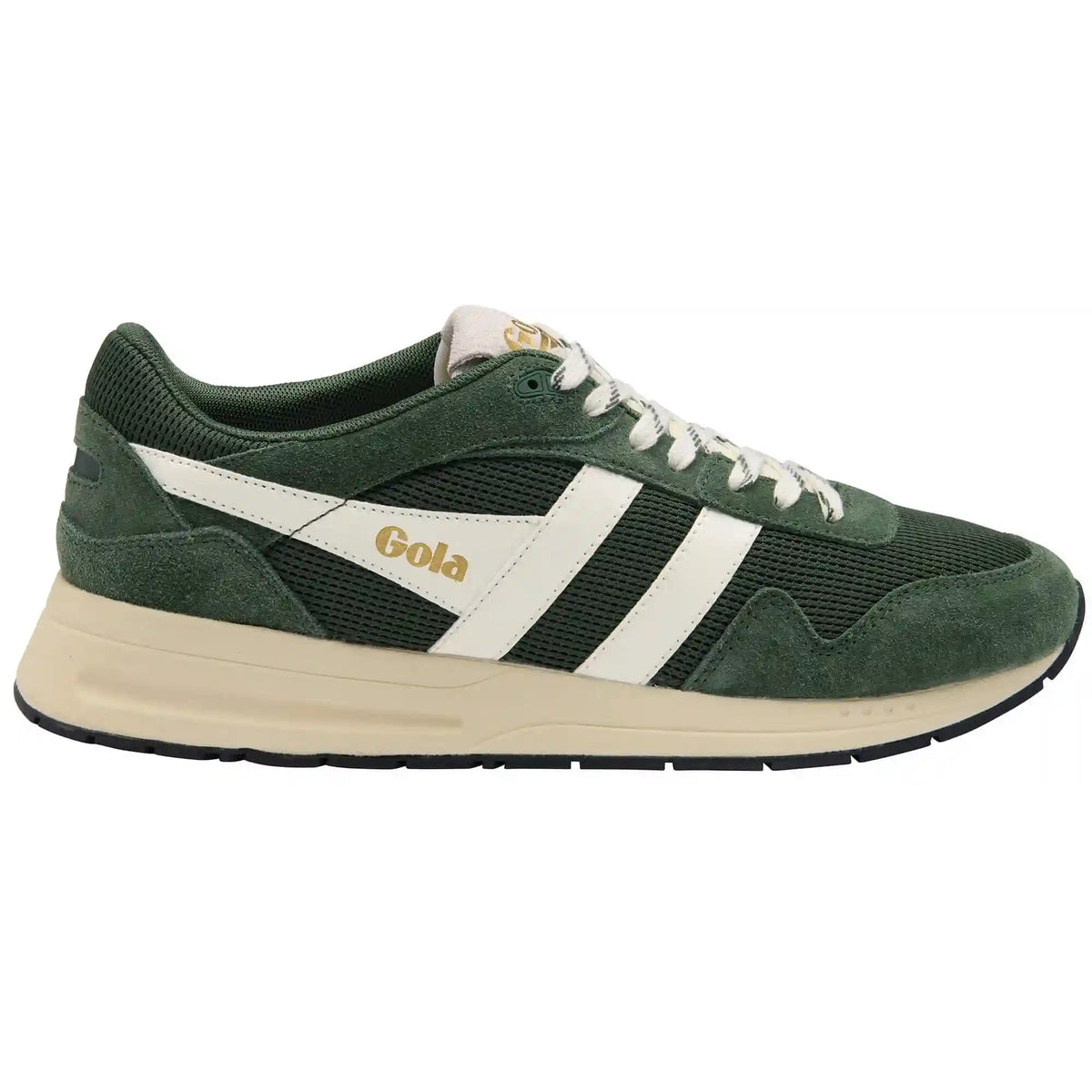 Gola Classics Men's Delta Sneakers - Evergreen/Off White
