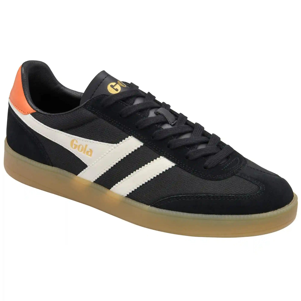 Gola Classics Men's Viper Mesh Sneakers - Black/Off White/Moody Orange/Gum