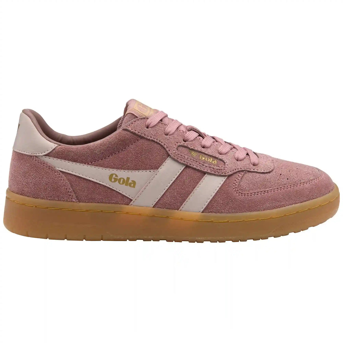 Gola Classics Women's Hawk Suede '86 Sneakers - Brownrose/Chalk Pink/Gum