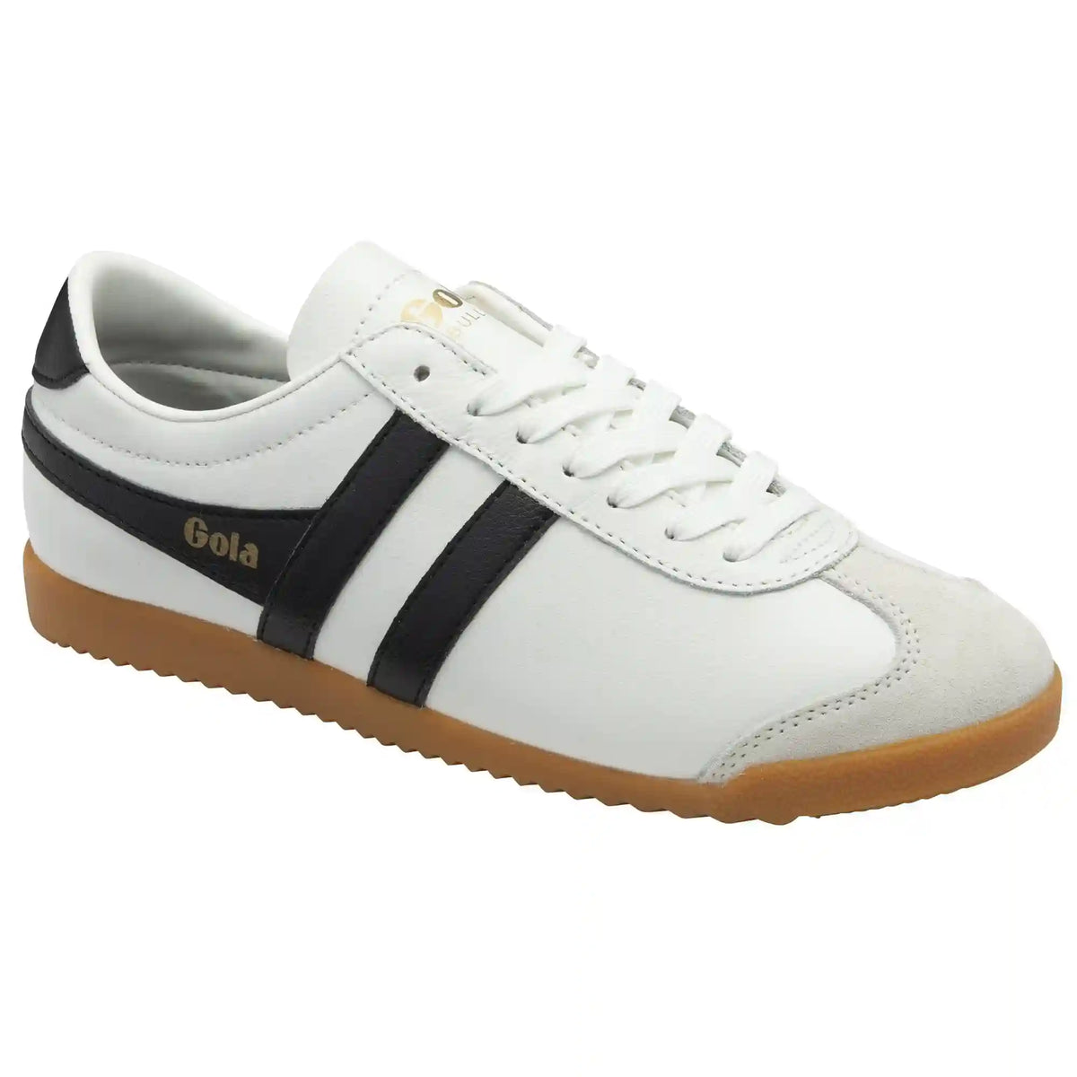 Gola Classics Women's Bullet Leather Sneakers - White/Black/Gum