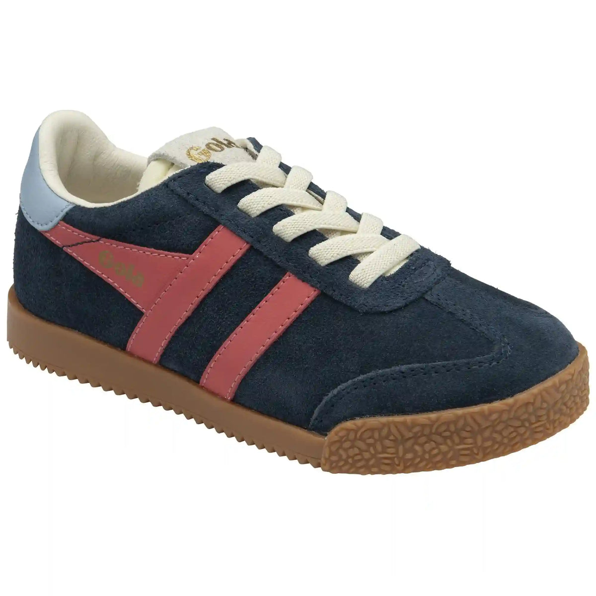 Gola Classics Kids' Elan Sneakers - Navy/Coral/Air