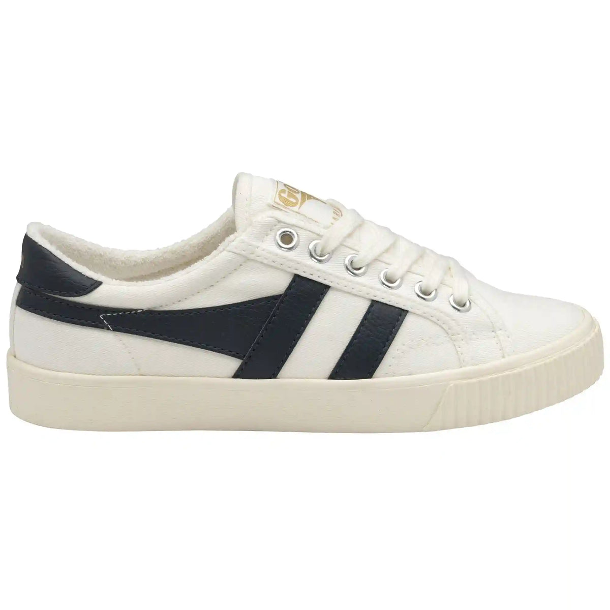 Vegan Gola Classics Women's Tennis Mark Cox Sneakers - Off White/Navy