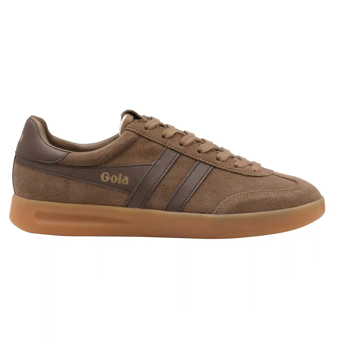 Gola Classics Men's Cyclone Sneakers - Tobacco/Dark Brown/Tobacco/Gum