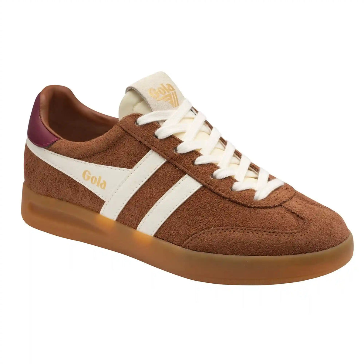 Gola Classics Women's Cyclone Sneakers - Umber/Off White/Cerise/Gum