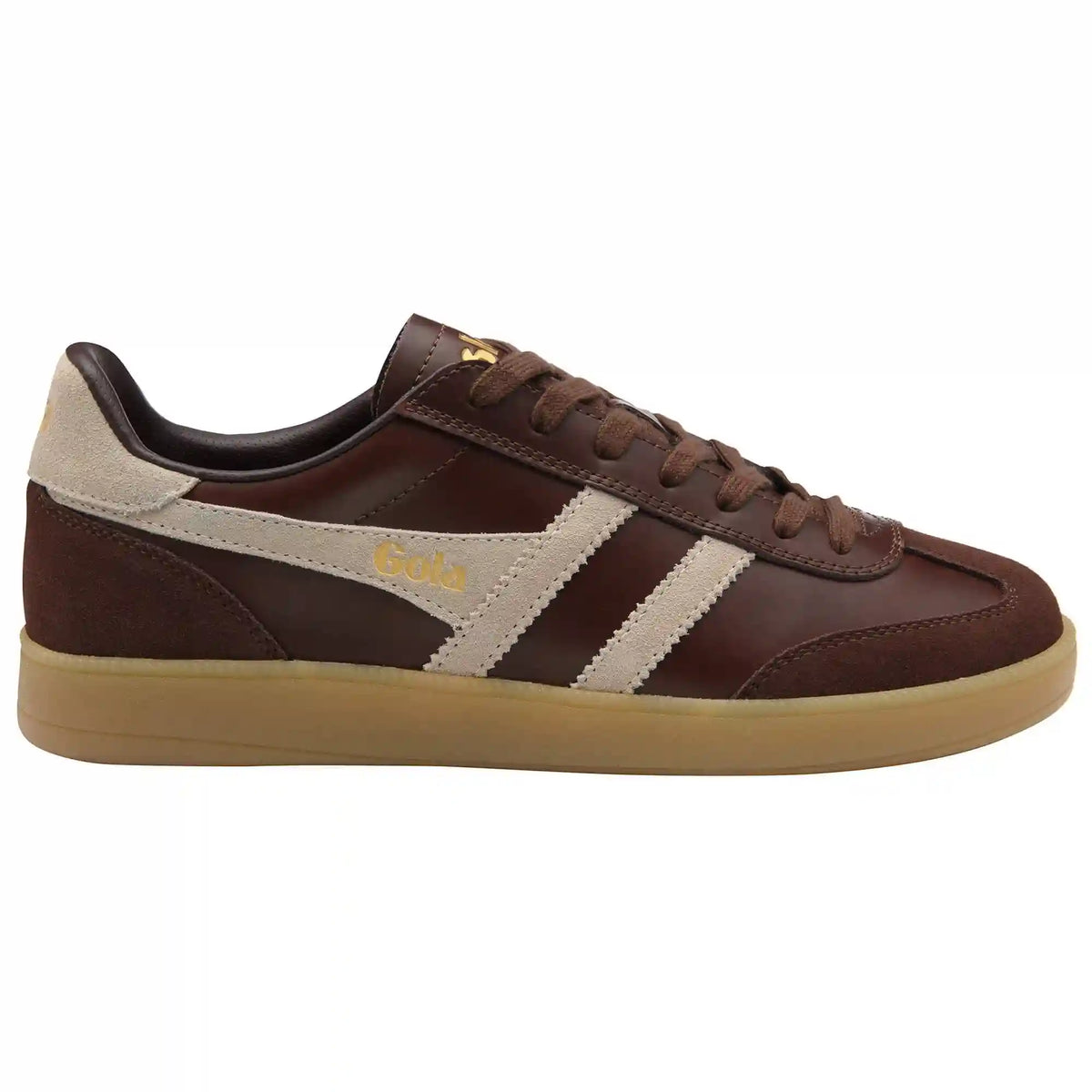 Gola Classics Men's Viper Serra Sneakers - Dark Brown/Bone/Gum