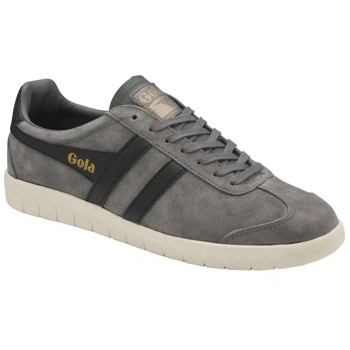 Gola Classics Men's Hurricane Suede Sneakers - Ash/Black/Off White