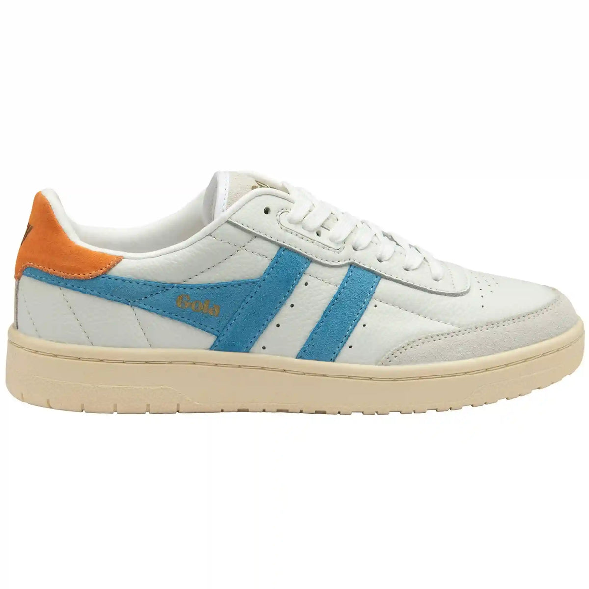 Gola Classics Women's Falcon Sneakers - White/Lake/Apricot