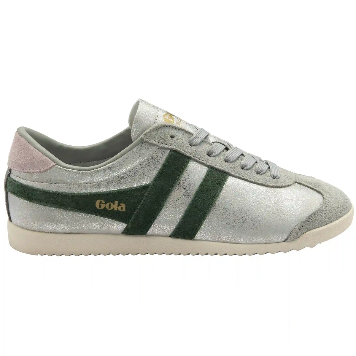 Gola Classics Women's Bullet Blaze Sneakers - Silver/Evergreen/Chalk Pink