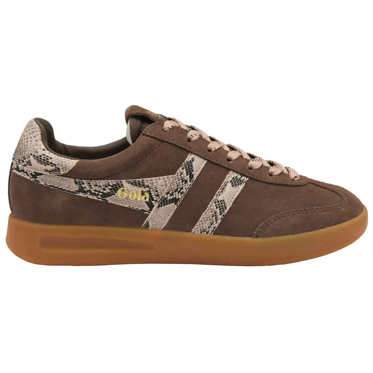 Gola Classics Women's Cyclone Snake Sneakers - Root/Cameo/Gum
