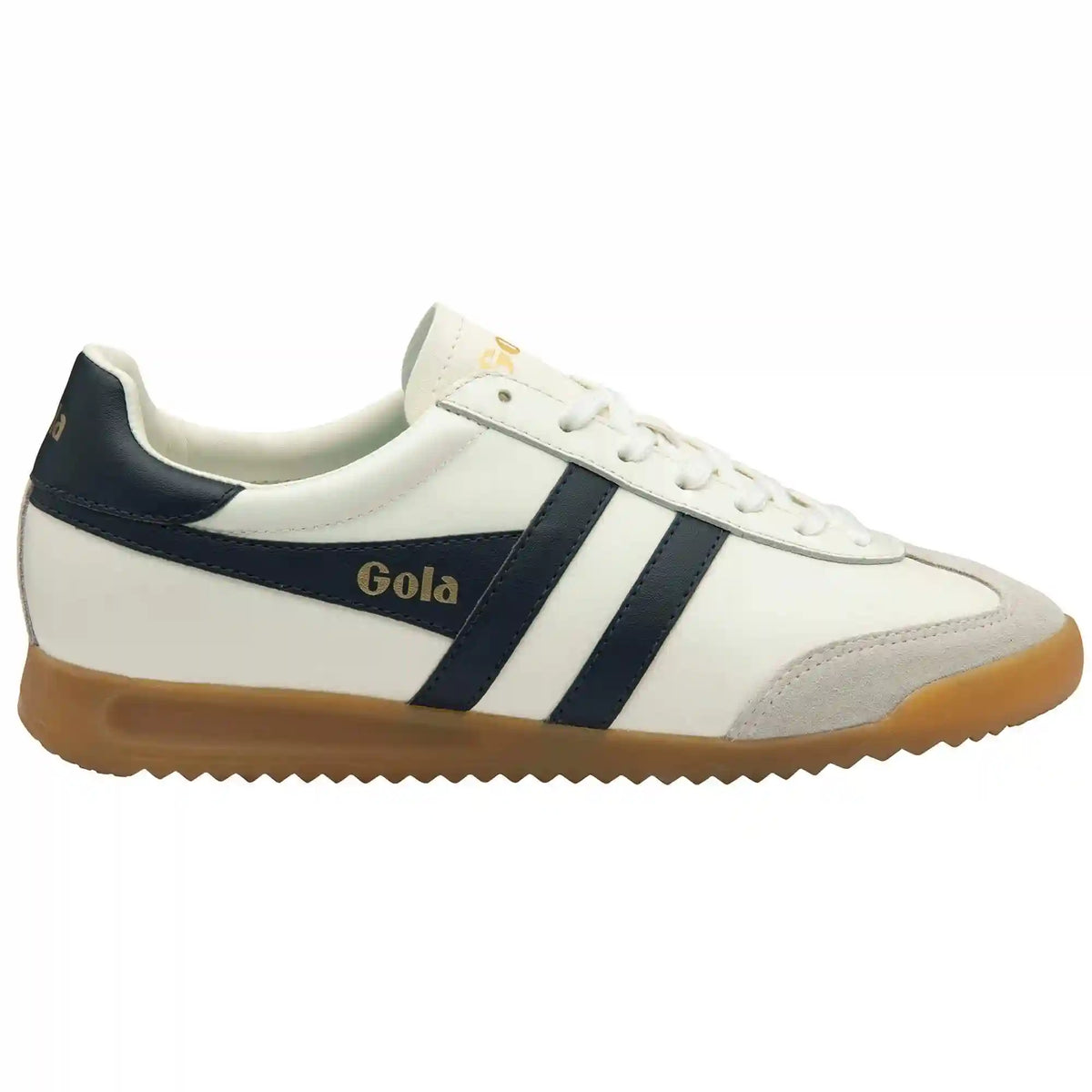 Gola Classics Men's Torpedo Leather Sneakers - Off White/Navy