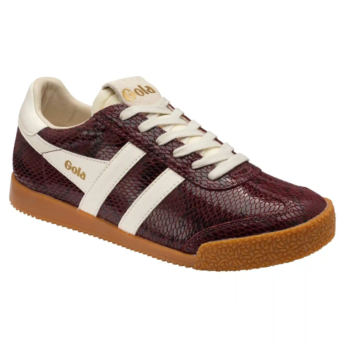 Gola Classics Women's Elan Serpent Sneakers - Windsor Wine/Off White