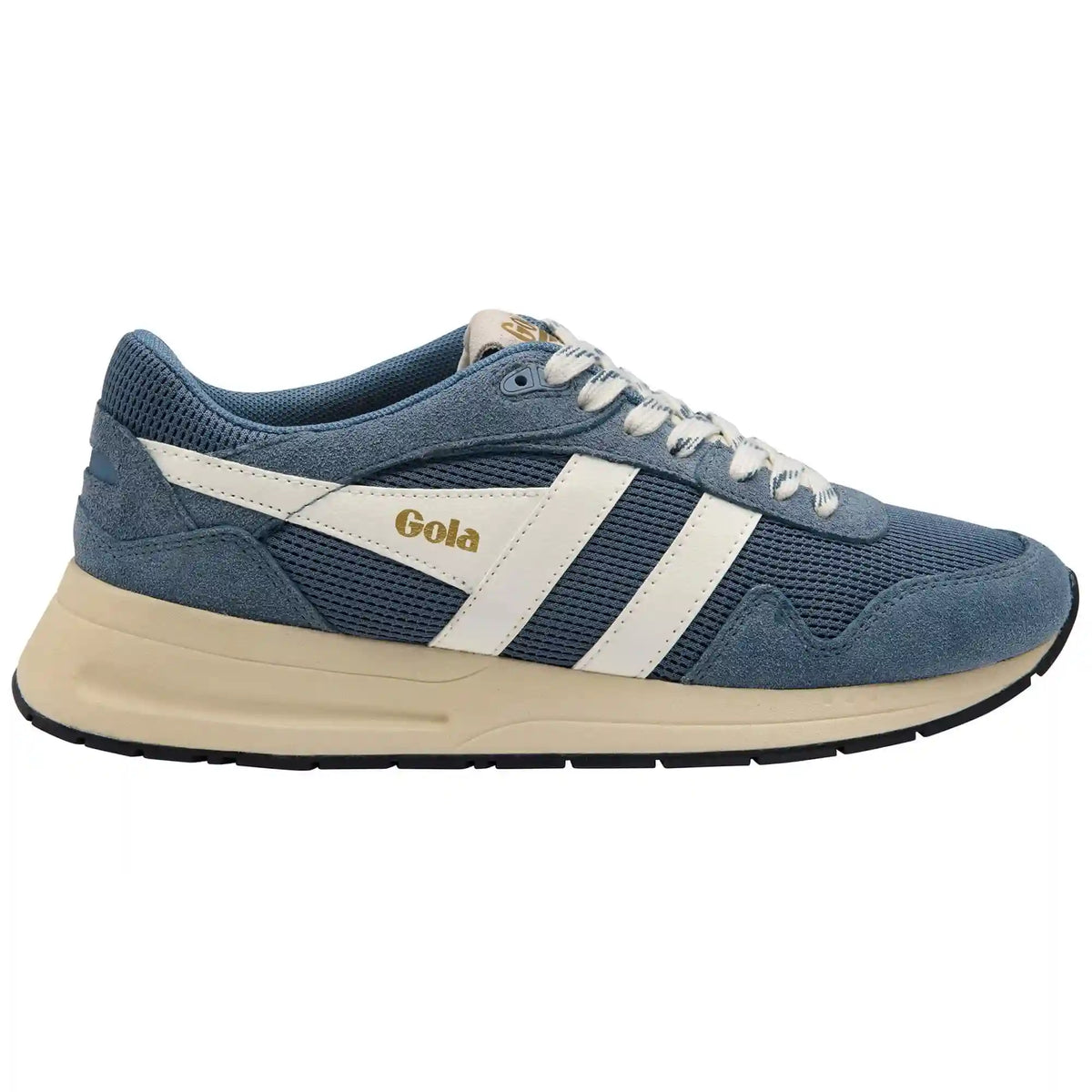 Gola Classics Women's Delta Sneakers - Atlantic/Off White