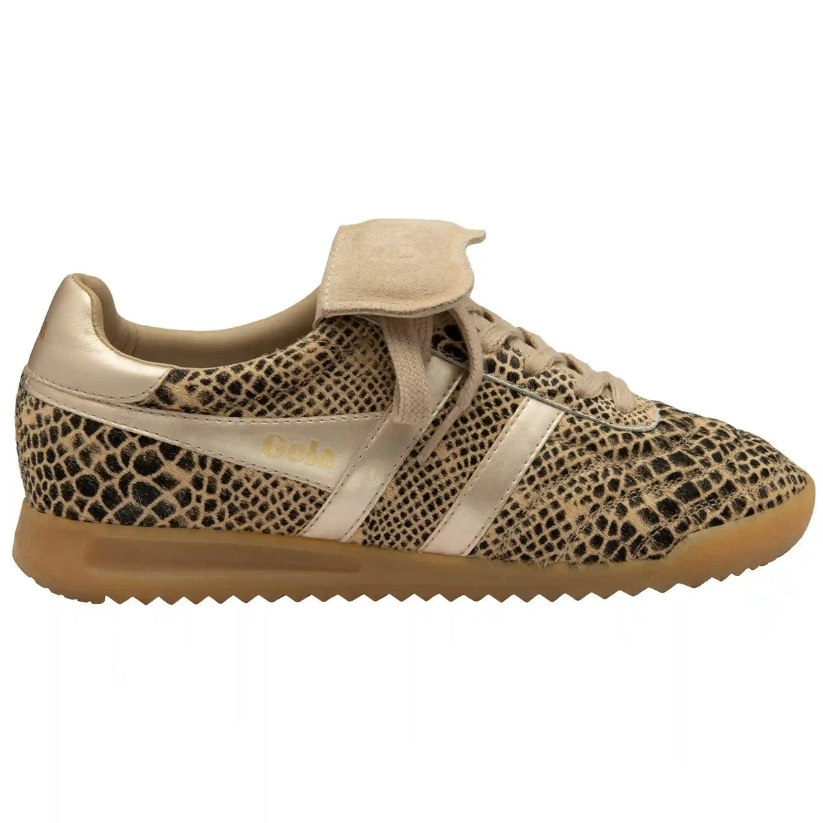 Gola Classics Women's Stadium '86 Sahara Sneakers - Snake/Gold
