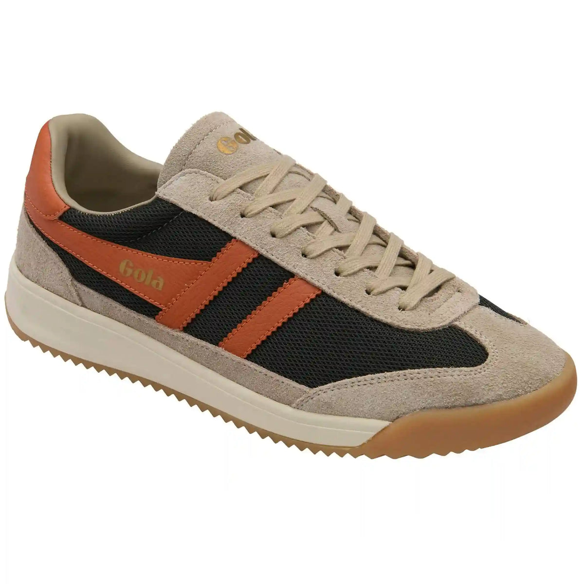 Gola Classics Men's Tornado '88 Mesh Sneakers - Dark Khaki/Bone/Moody Orange