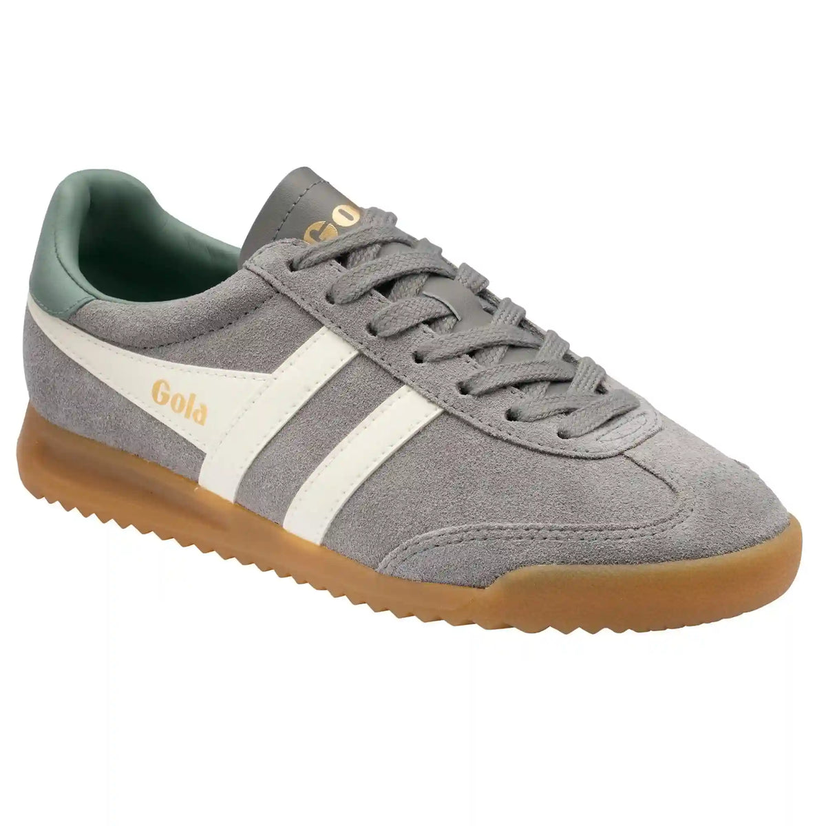 Gola Classics Women's Torpedo Sneakers - Cement/Off White/Green Mist