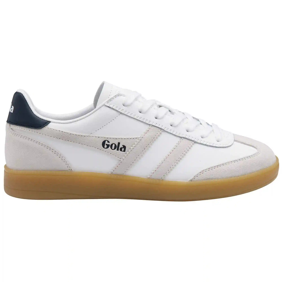 Gola Classics Men's Viper Leather Sneakers - White/White/Navy/Gum