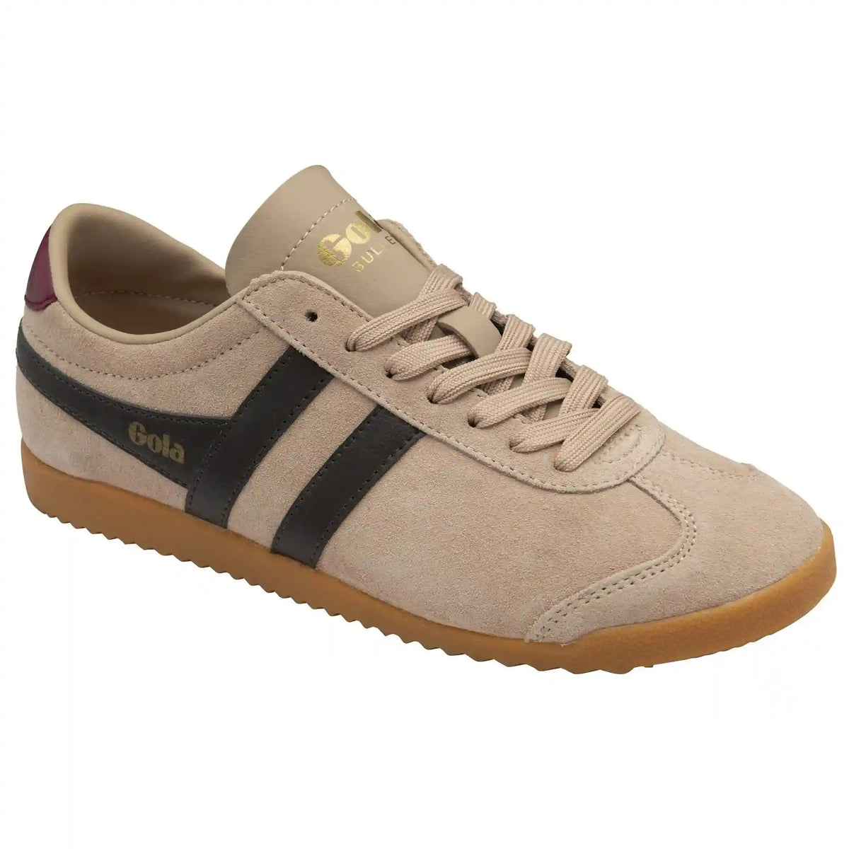 Gola Classics Women's Bullet Suede Sneakers - Cameo/Mocha/Cerise