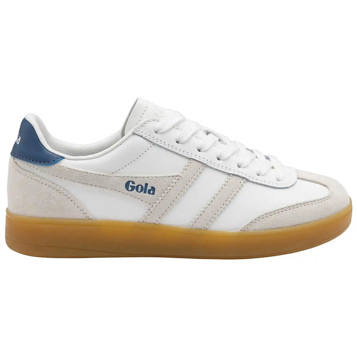 Gola Classics Women's Viper Leather Sneakers - White/White/Moonlight/Gum