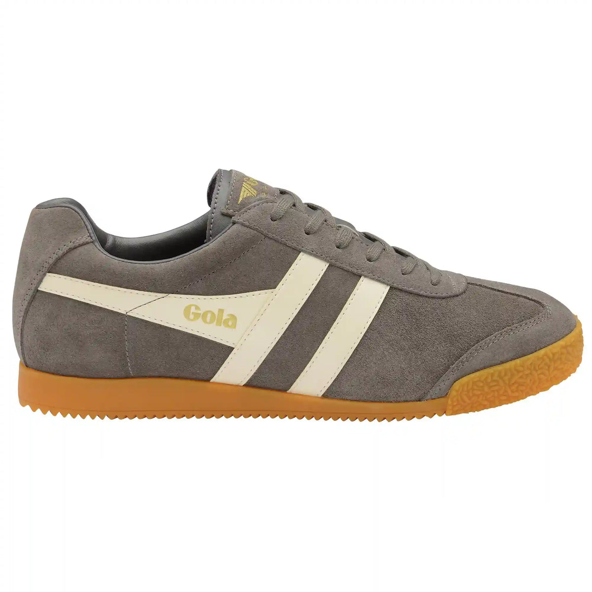Gola Classics Men's Harrier Suede Sneakers - Ash/Ecru