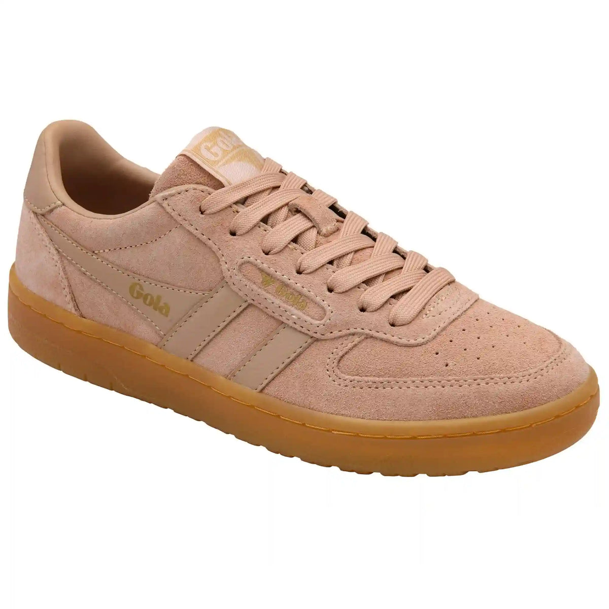 Gola Classics Women's Hawk Suede '86 Sneakers - Cameo/Gum