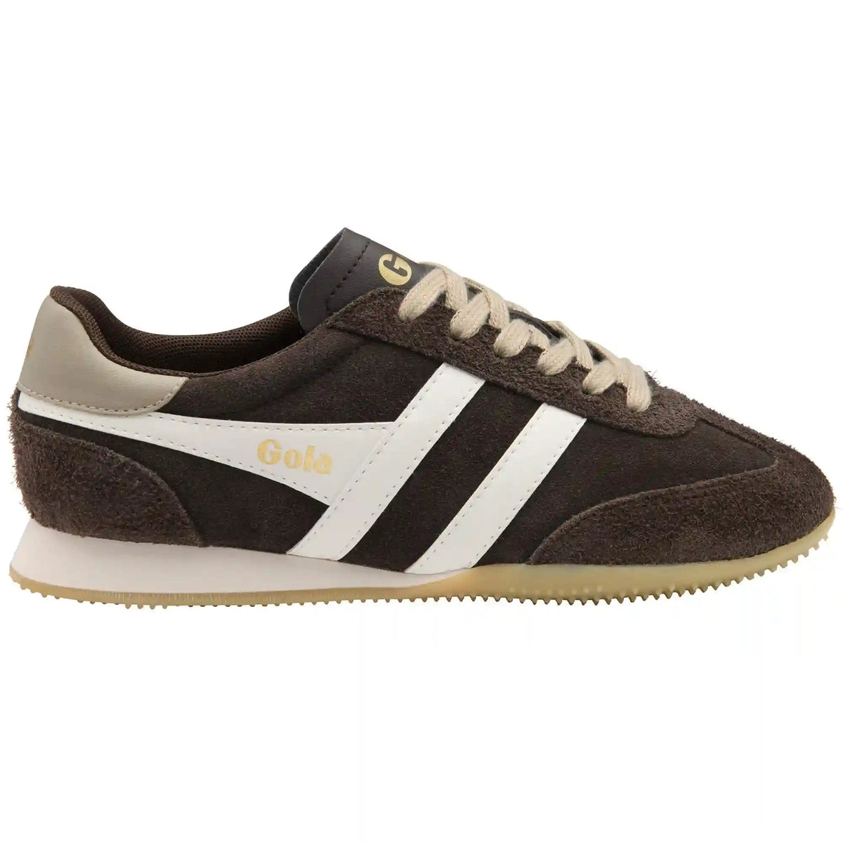 Gola Classics Women's Sprinter Suede Sneakers - Mocha/Off White/Bone