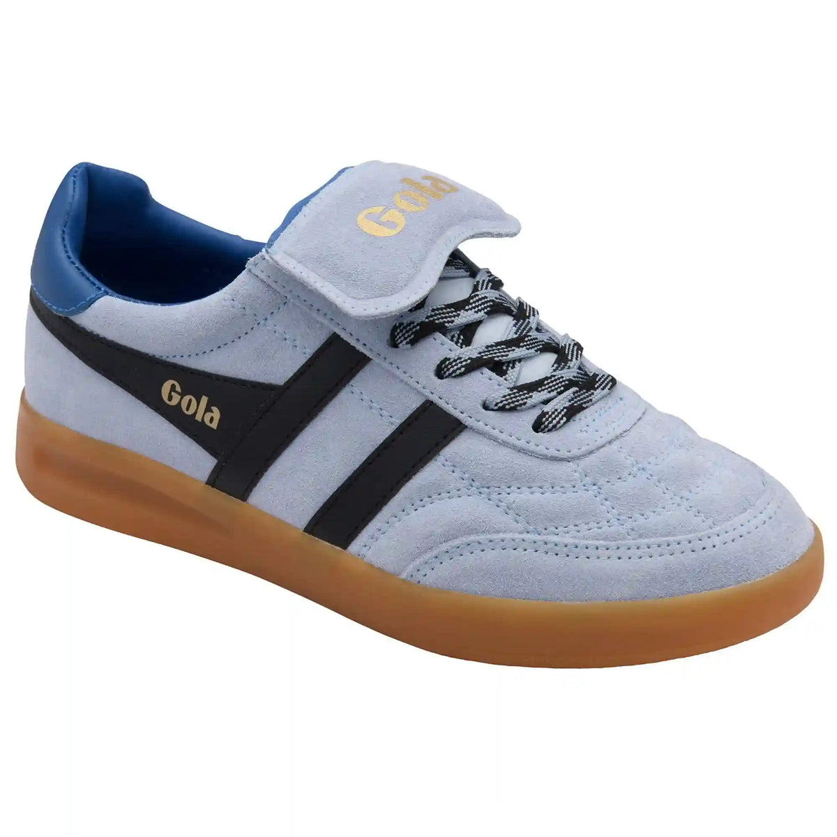 Gola Classics Women's Stadia '86 Sneakers - Air/Black/Sapphire/Gum