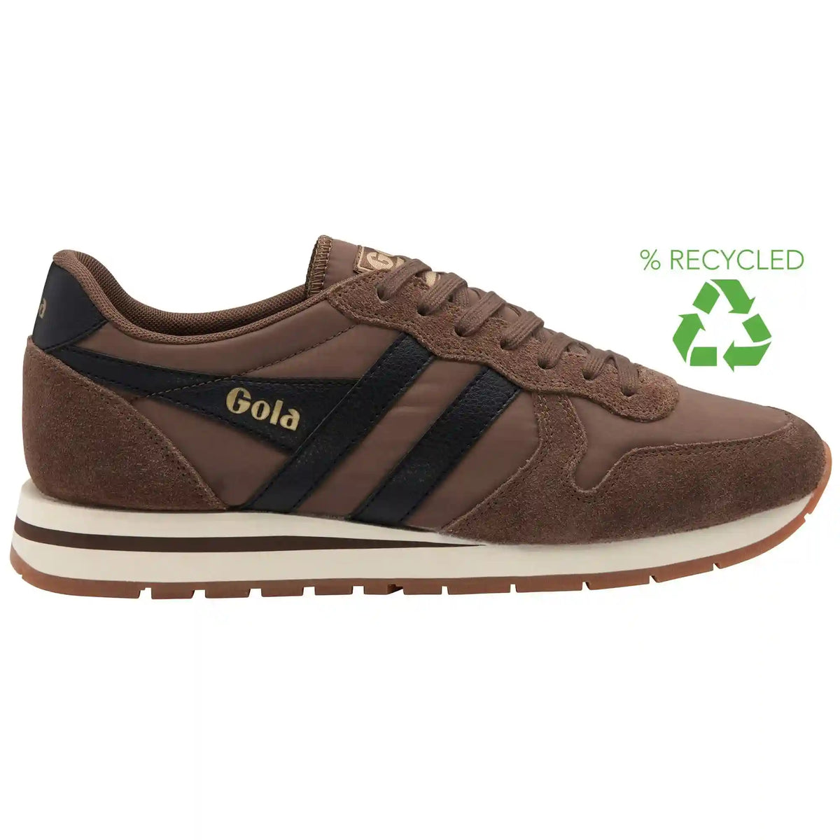 Gola Classics Men's Daytona Chute Sneakers - Otter/Black