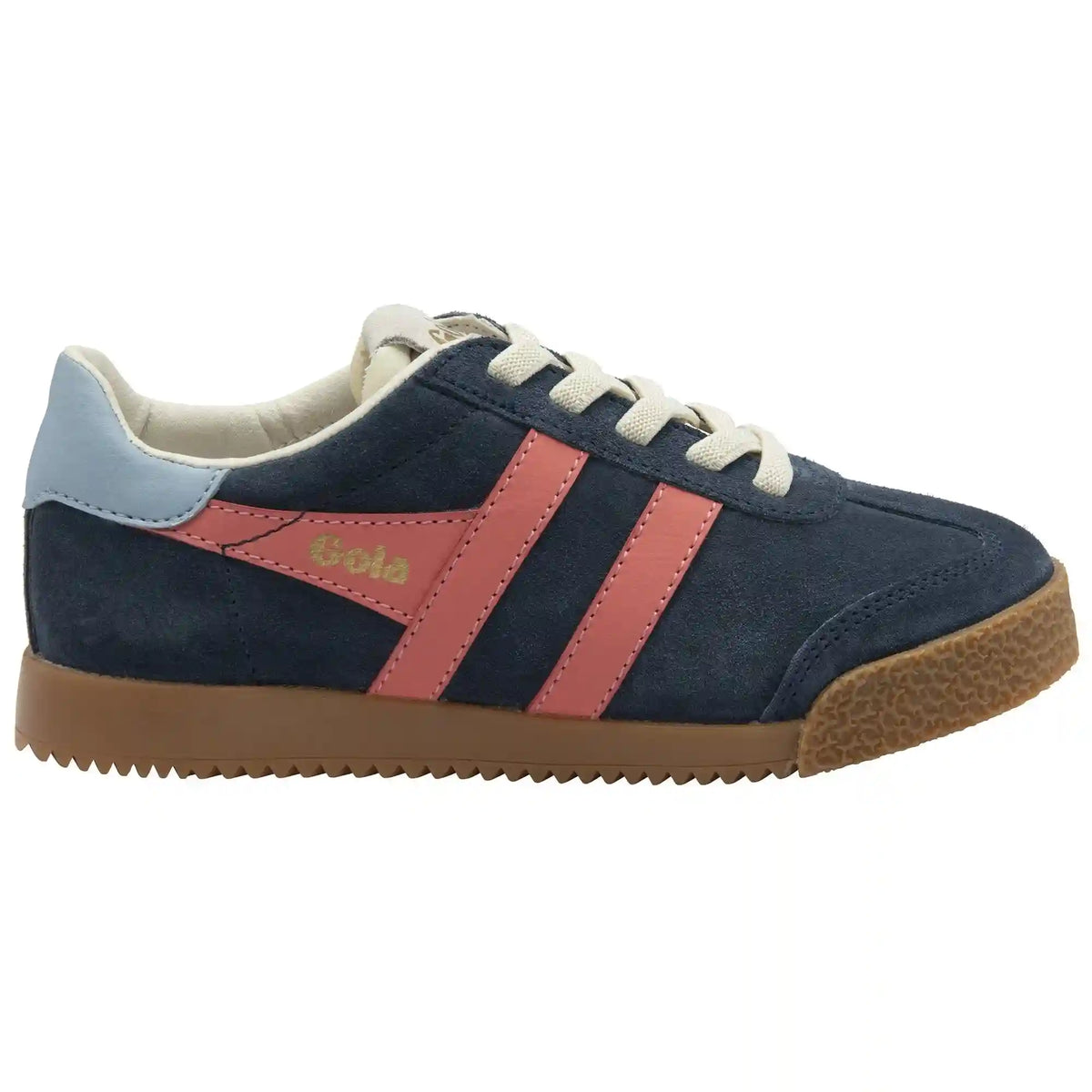 Gola Classics Kids' Elan Sneakers - Navy/Coral/Air