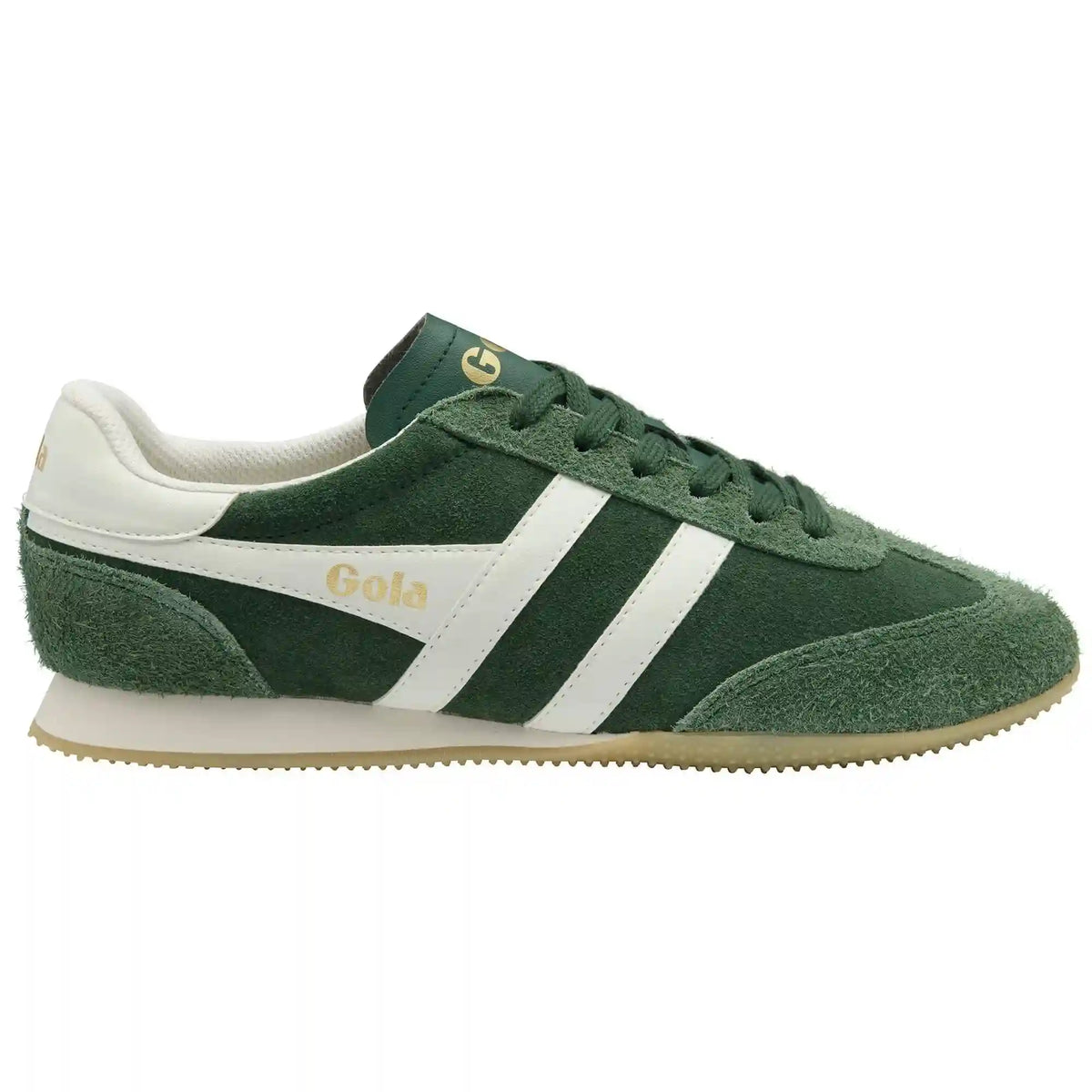 Gola Classics Men's Sprinter Suede Sneakers - Evergreen/Off White