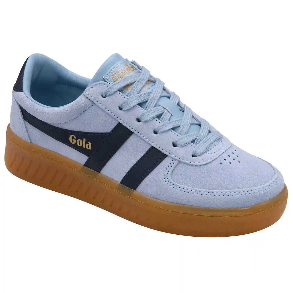 Gola Classics Women's Grandslam Suede Sneakers - Air/Navy/Gum