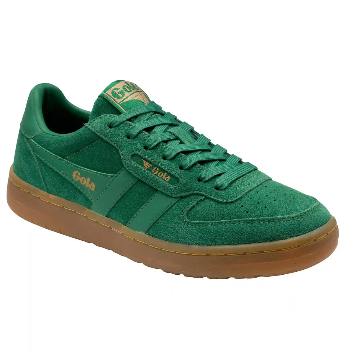 Gola Classics Women's Hawk Suede '86 Sneakers - Emerald/Gum