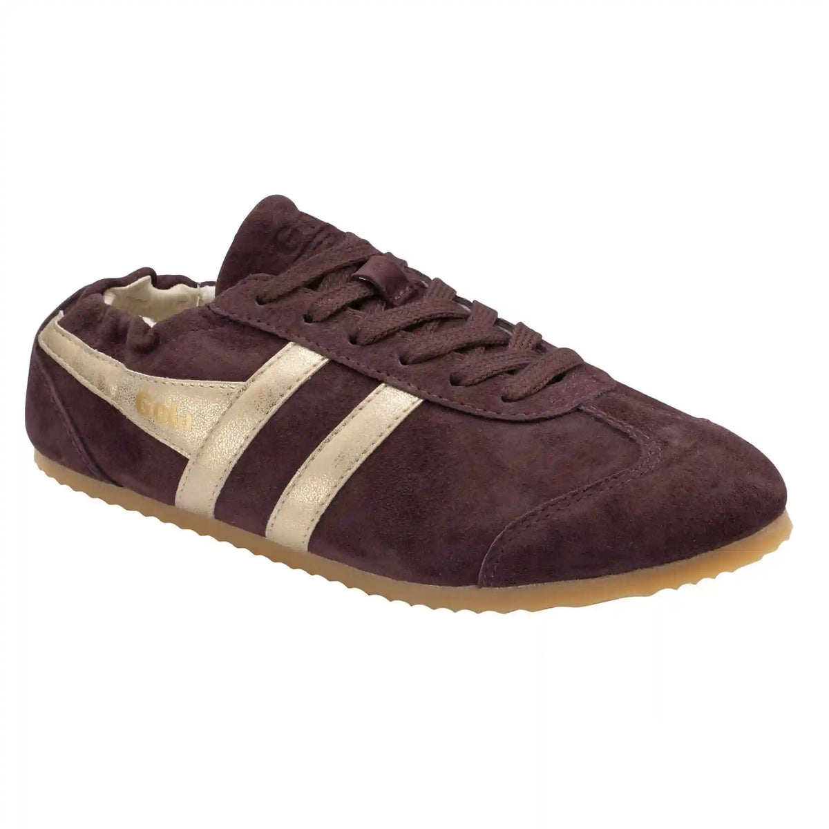 Gola Classics Women's Aurora Sneakers - Cocoa/Gold