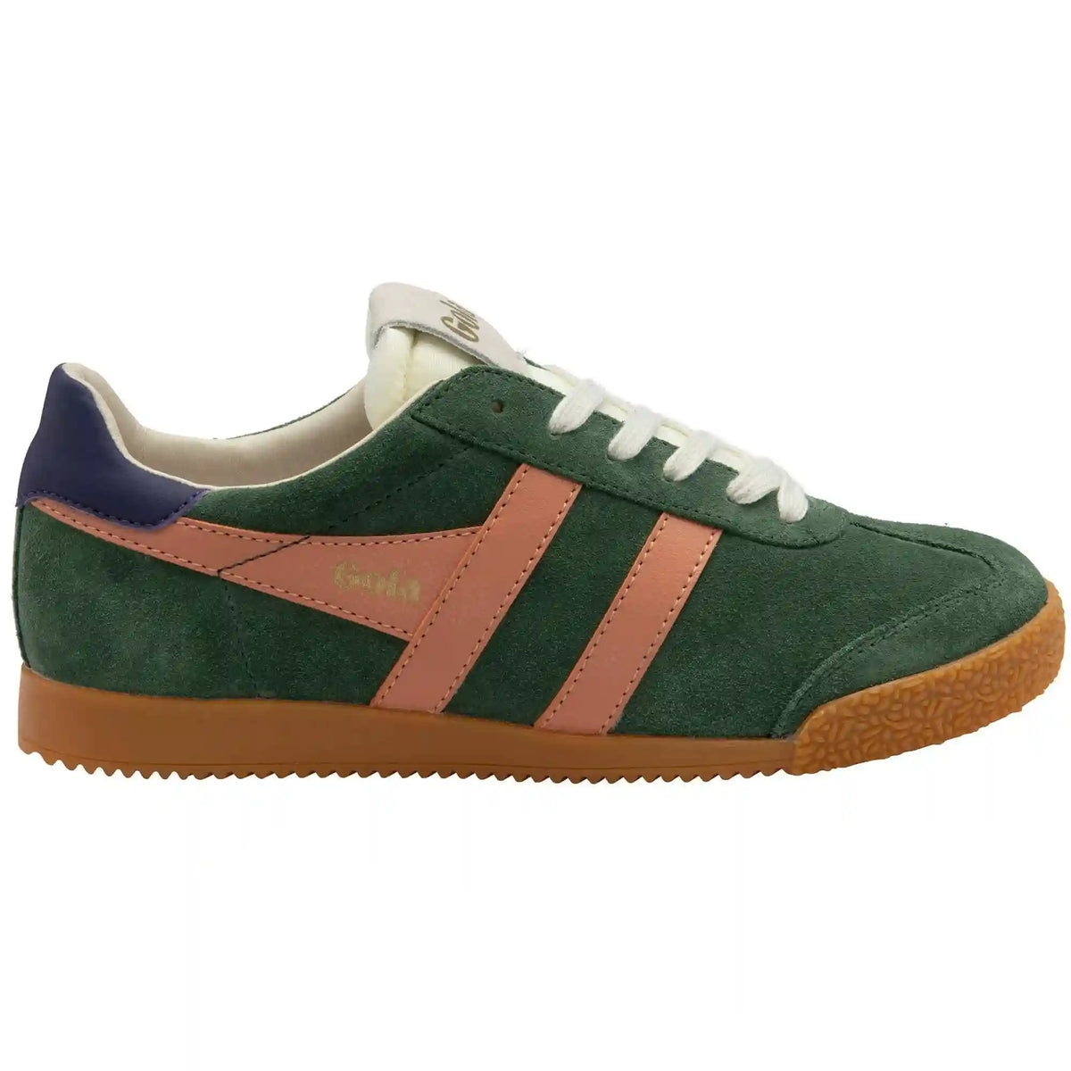 Gola Classics Women's Elan Sneakers - Evergreen/Terracotta/Plum
