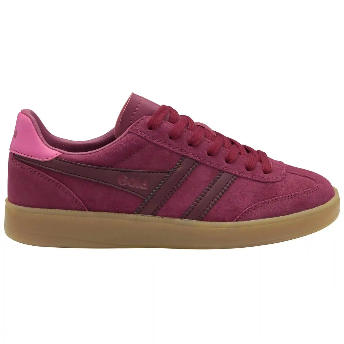 Gola Classics Women's Viper Sneakers - Cerise/Windsor Wine/Shocking Pink/Gum